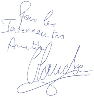 Autographe de Claude